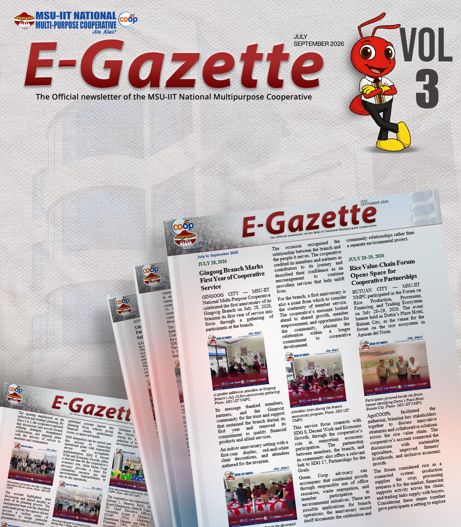 E-Gazette Vol 3